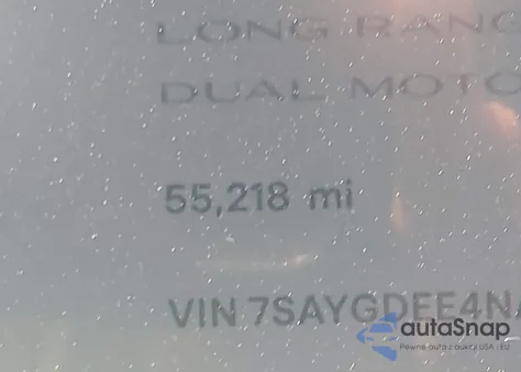 2022 Tesla Model Y Long Range Dual Motor All-Wheel Drive z USA, uszkodzony, nr VIN 7SAYGDEE4NA005009